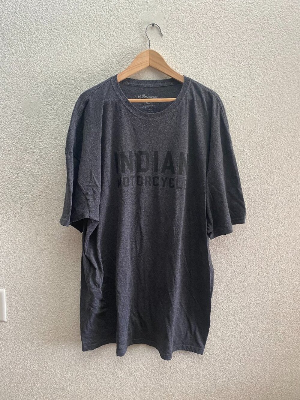 Indian Motorcycle Fort Collins Colorado Short Sleeve T-Shirt Men's 3XL Gray